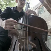 Yussif Barakat awarded violone player at The London Festival of Baroque Music Academy 2020