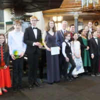 Jong KC-prijswinnaars tijdens de Maassluise Muziekweek 2020!