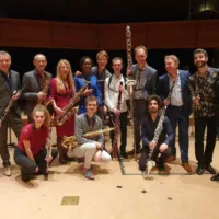 Calefax met studenten Klassieke Muziek