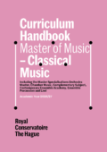 Cover curriculum handbook M Classical Music