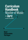 Cover curriculum handbook M Jazz