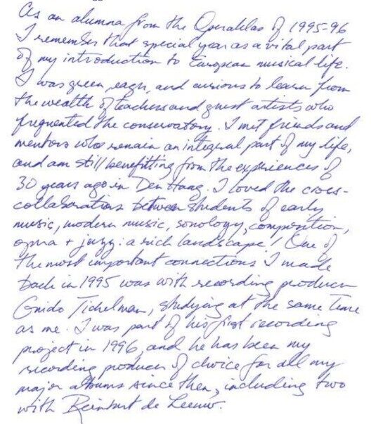 Barbara Hannigan quote 200 jaar